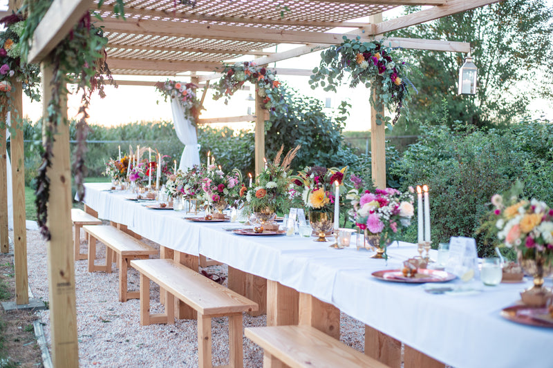 Centerpiece Class & Dinner in the Pergola | Friday, August 29th | 5-9pm