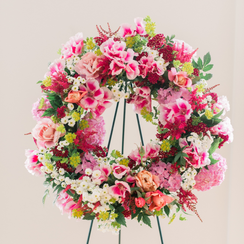 Wreath with Stand